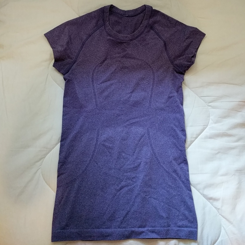 Lululemon S/S PURPLE WOMENS SWIFTLY TECH TOP